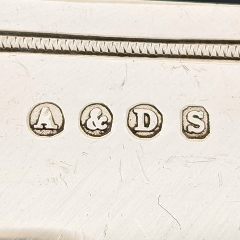 英國古董鍍銀餐具 6 對套裝 Allen & Darwin